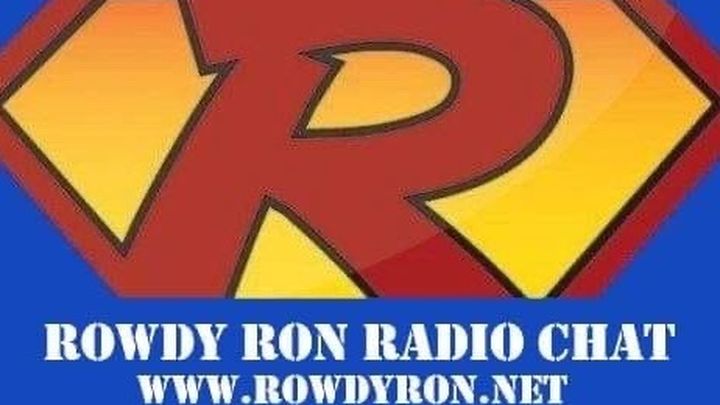 Red and yellow R logo from Rowdy Ron Radio Chat